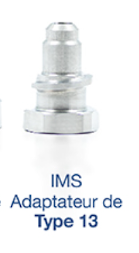 IMS ADAPTATEUR POUR GODET JETABLE