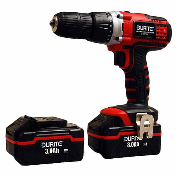 PERCEUSE SANS FIL 18.0 VOLT 3.0AH DURITE