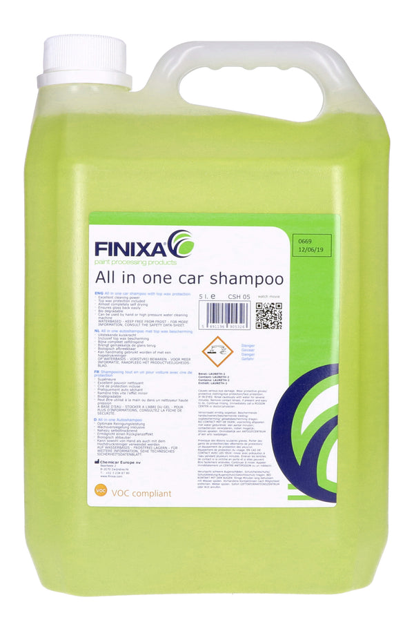 SHAMPOING POUR VOITURE FINIXA 5L