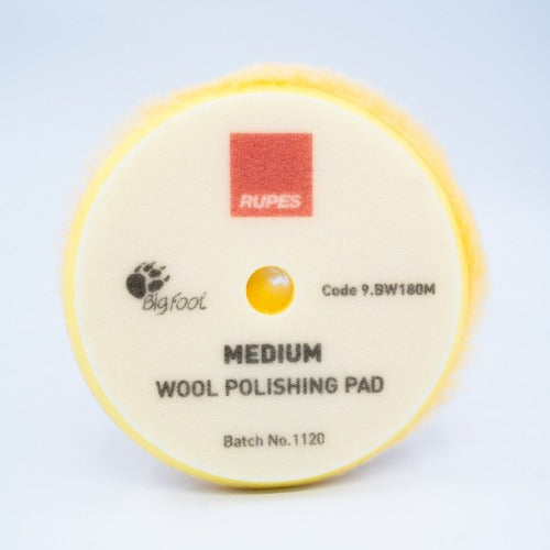 YELLOW WOOL FOAM MEDIUM DIAM.150 / 170mm