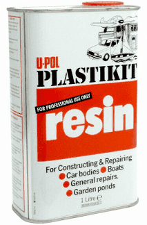 RESINE POLYESTER 1 LITRE SANS DURCISSEUR (Disponible lot avec durcisseur CAT/2)